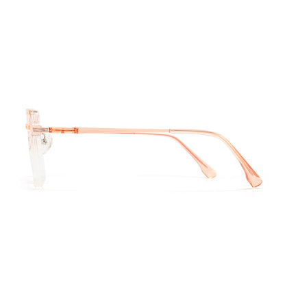 Sandy Eyeglasses in Pink & Clear