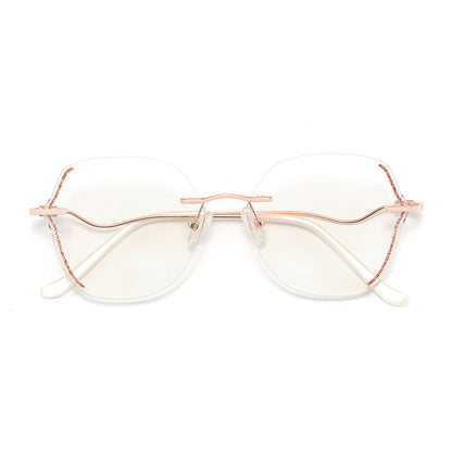 Twinkle Eyeglasses in Rose Gold