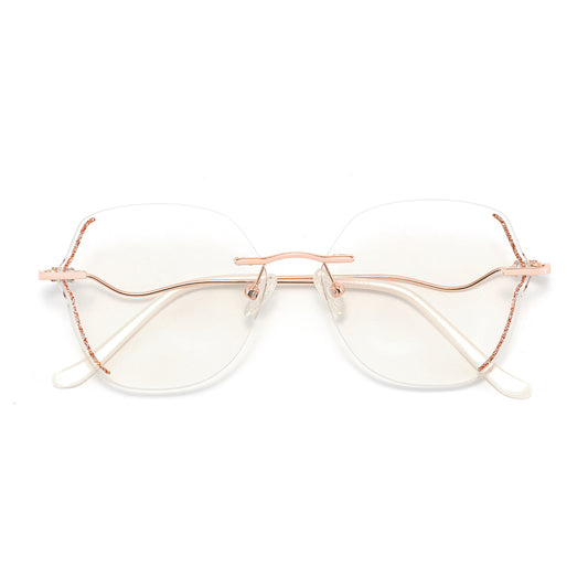 Twinkle Eyeglasses in Rose Gold