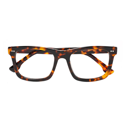 Yves Eyeglasses in Warm Tortoise