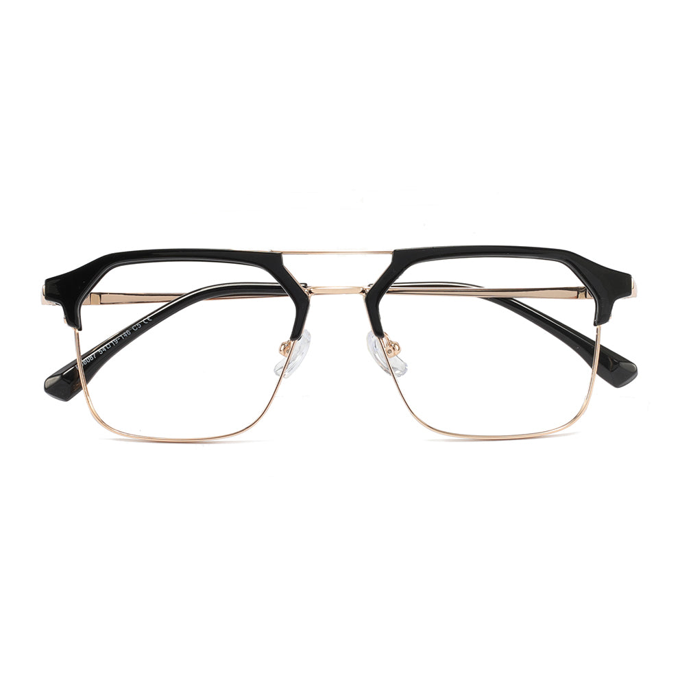 Kiki Eyeglasses in Black & Gold