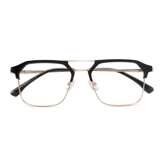 Kiki Eyeglasses in Black & Gold