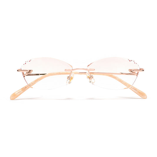 Joyce Eyeglasses in Rose Gold