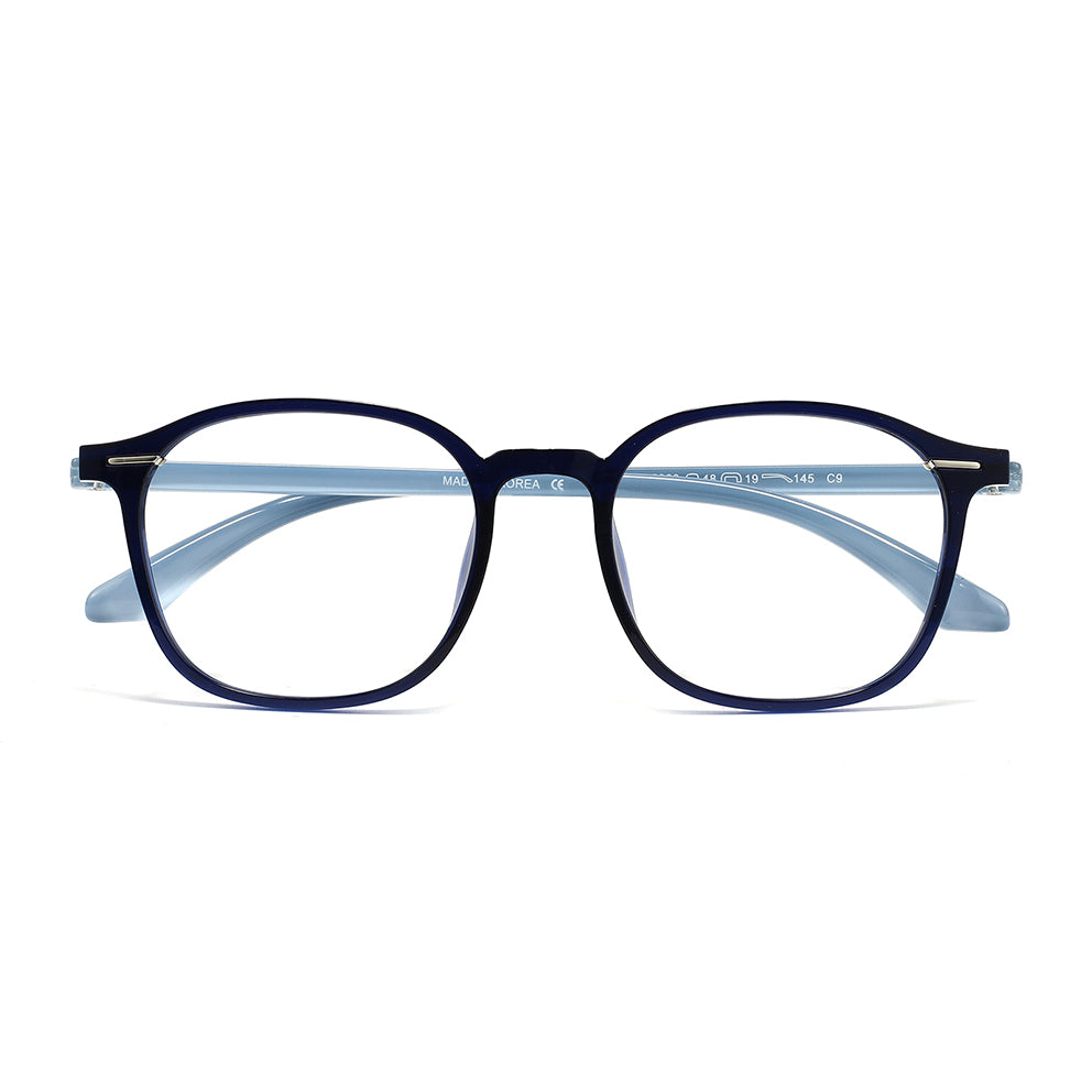 Mango Eyeglasses in Black & Blue