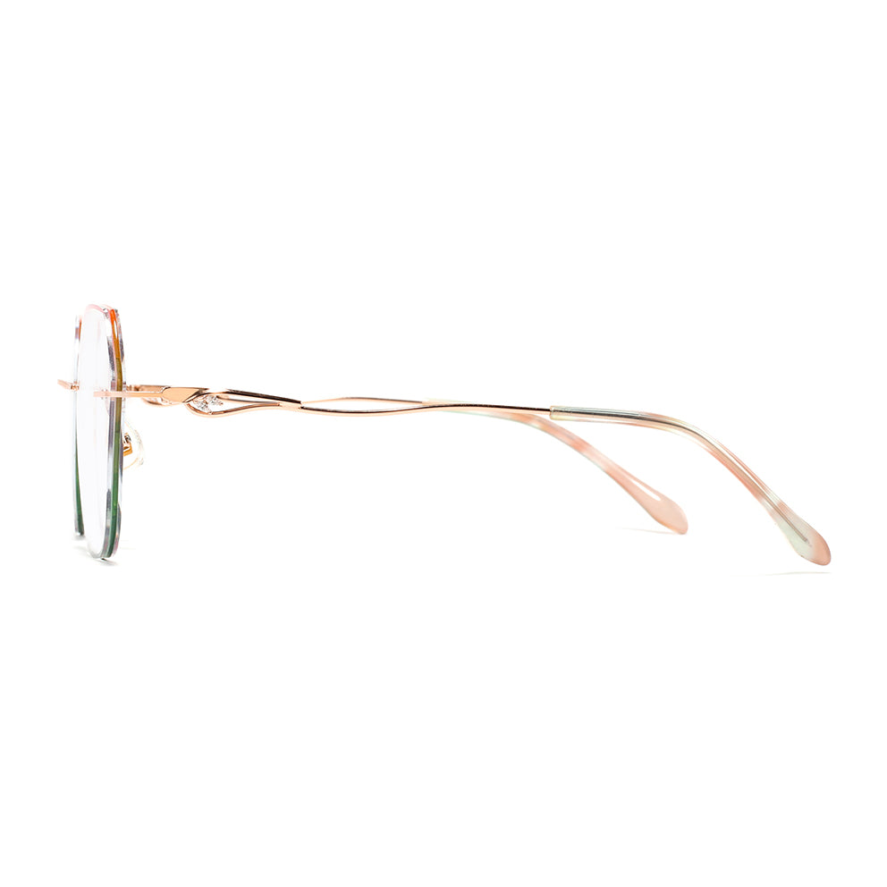 Kila Eyeglasses in Pink & Green