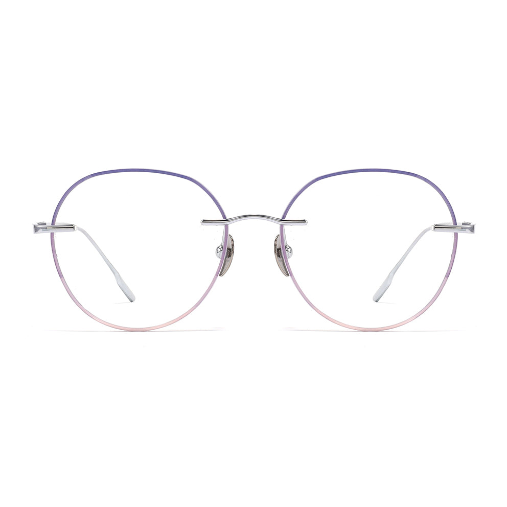 Aura Eyeglasses in Silver