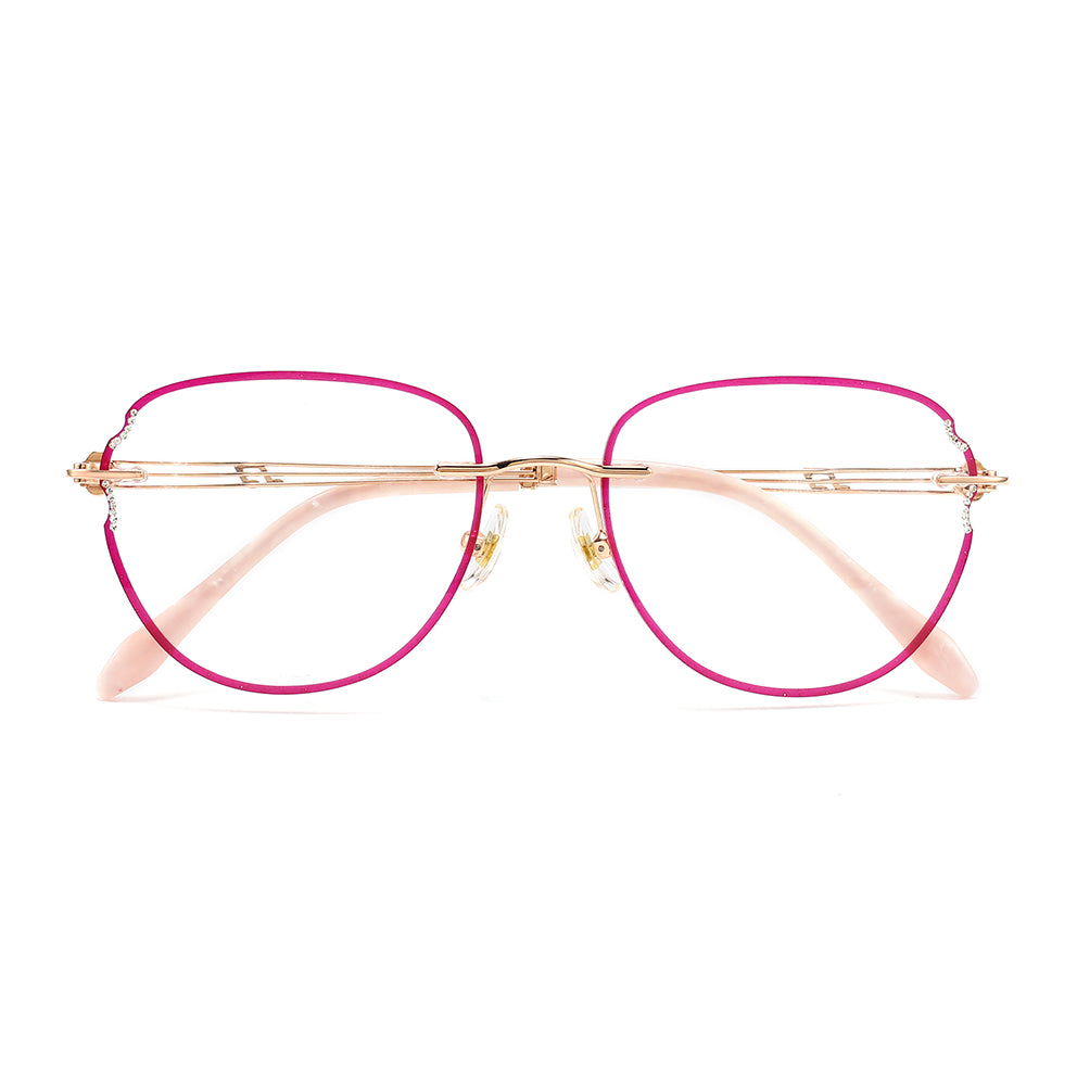 Thea Eyeglasses in Rose Gold