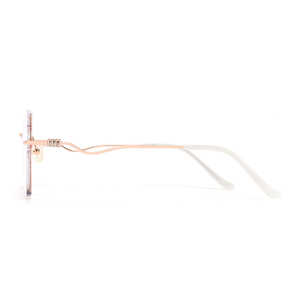 Twinkle Eyeglasses in Rose Gold