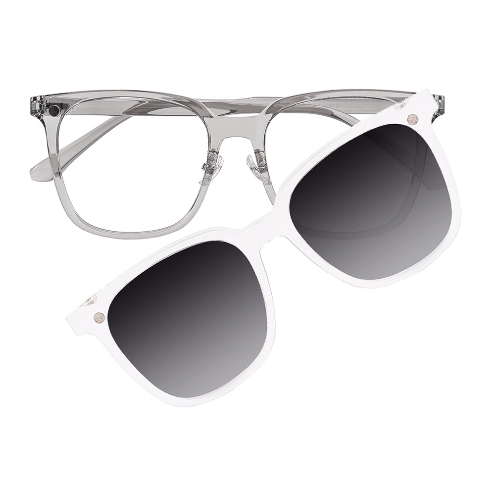 Fidelia Eyeglasses in Grey