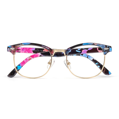 Sigrid Eyeglasses in Blue Tortoise & Gold