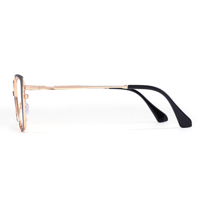 Rian Eyeglasses in Black & Gold