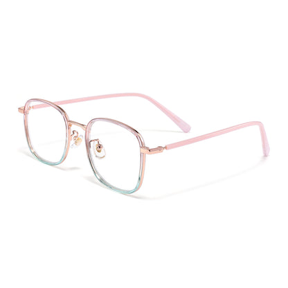 Shira Eyeglasses in Lavender & Blue