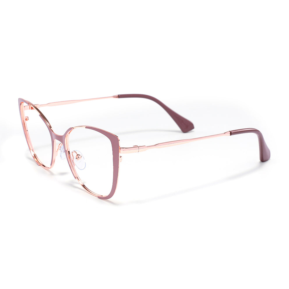 Rian Eyeglasses in Carmine