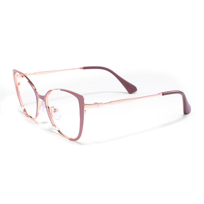 Rian Eyeglasses in Carmine