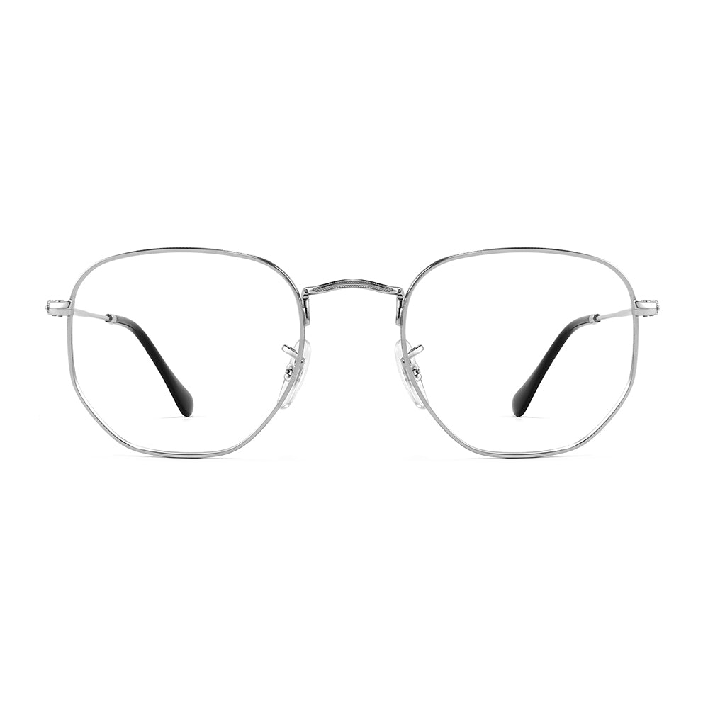 Aidan Eyeglasses in Silver