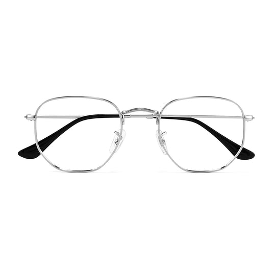 Aidan Eyeglasses in Silver