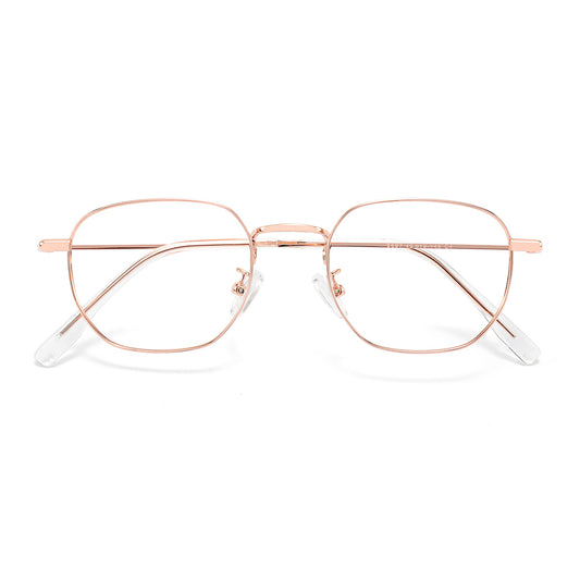 Hajna Eyeglasses in Rose Gold