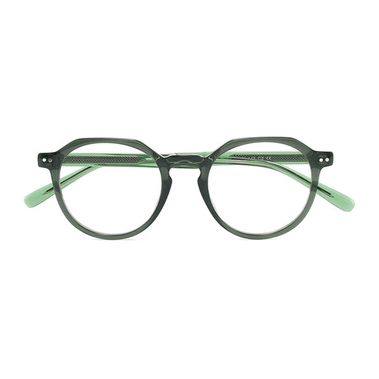 Chrissie Eyeglasses in Dark Green