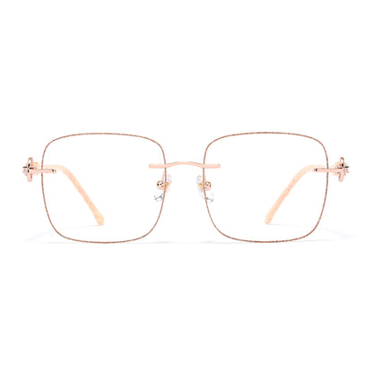 Fania Eyeglasses in Rose Gold