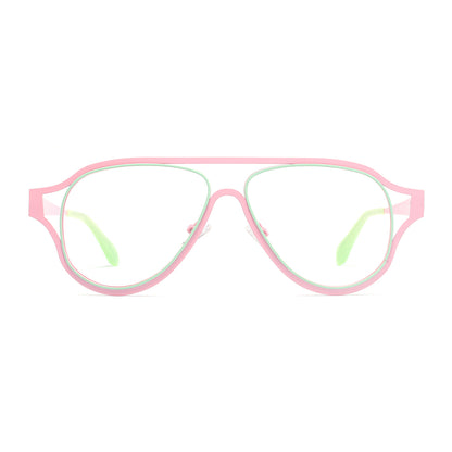 Karlie Eyeglasses in Pink & Green