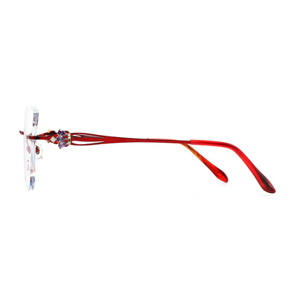 Suki Eyeglasses in Red