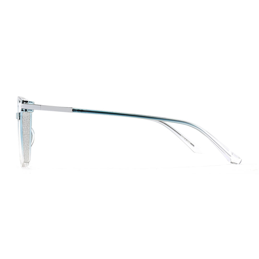 Sissie Eyeglasses in Celadon & Clear