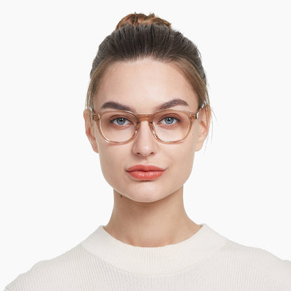 Ariel Eyeglasses in Champagne