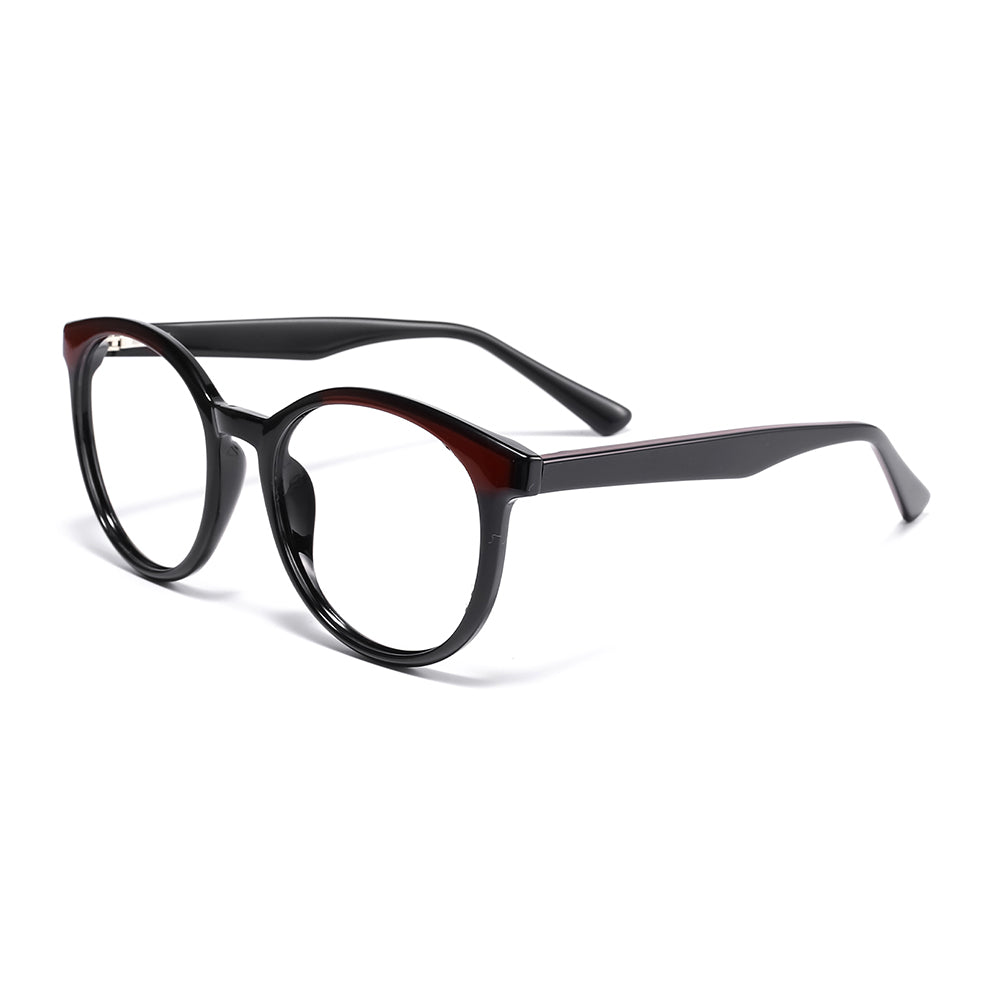 Aria Eyeglasses in Red & Black