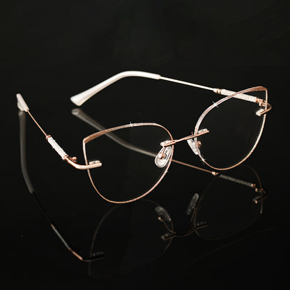 Glamour Eyeglasses in Rose Gold