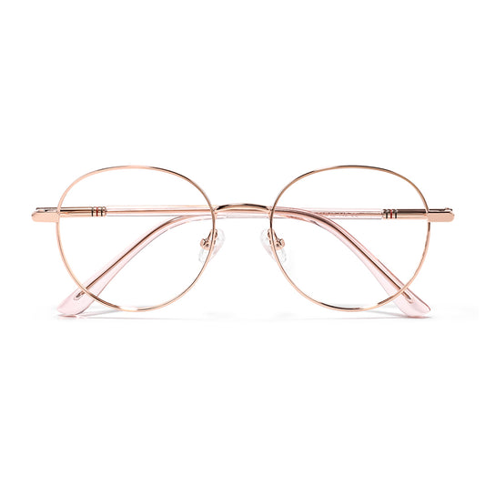 Muriel Eyeglasses in Rose Gold