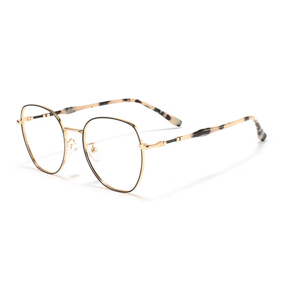 Elly Eyeglasses in Black & Gold