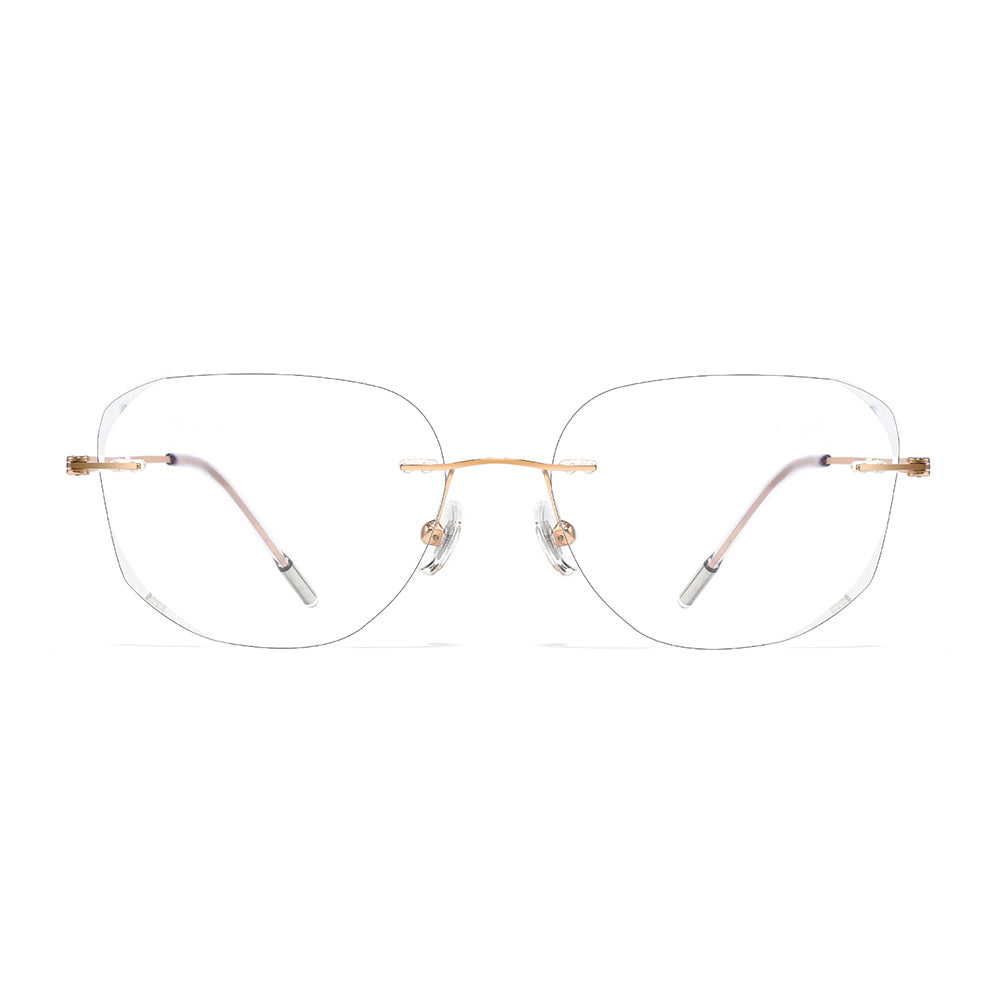 Jocelyn Eyeglasses in Rose Gold