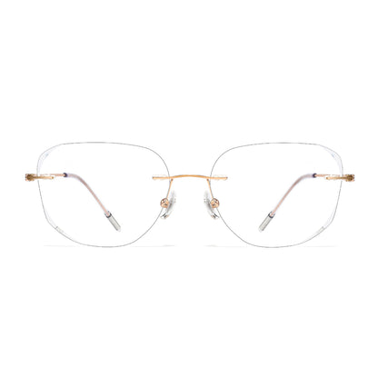 Jocelyn Eyeglasses in Rose Gold