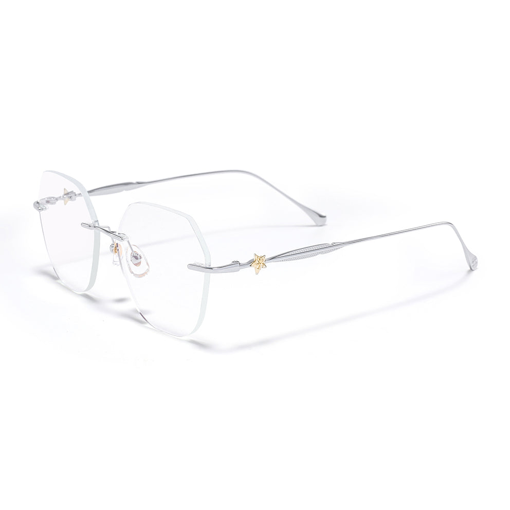 Dorri Eyeglasses in Silver