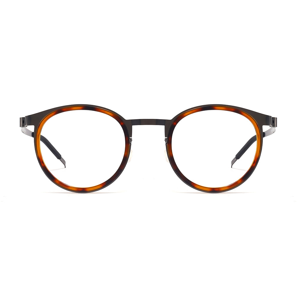 Quinn Eyeglasses in Warm Tortoise