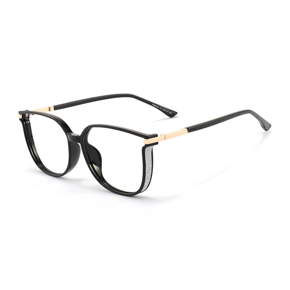 Aysun Eyeglasses in Black