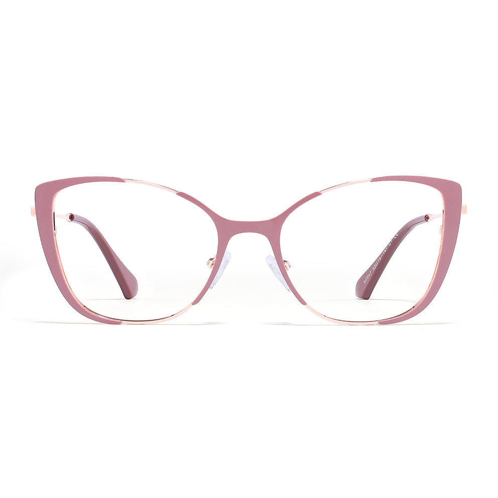 Rian Eyeglasses in Carmine