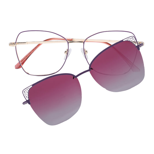 Berreth Eyeglasses in Purple