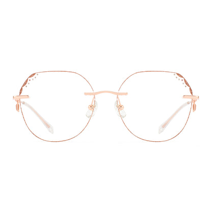 Fresh Eyeglasses in Rose Gold