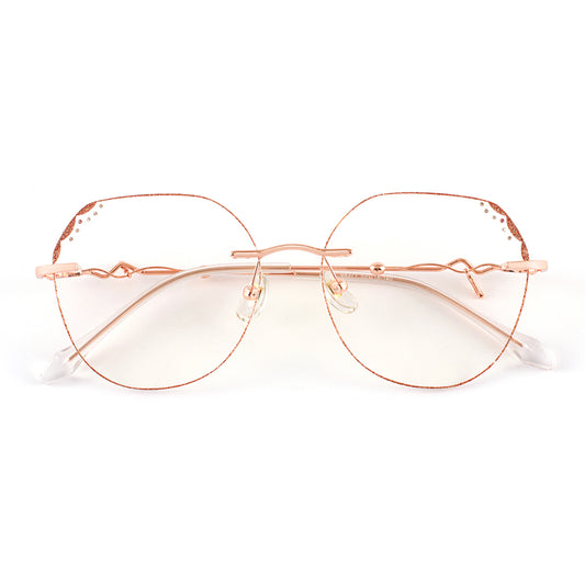 Fresh Eyeglasses in Rose Gold