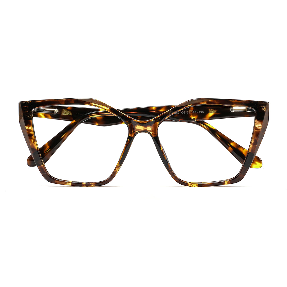 Babe Eyeglasses in Warm Tortoise