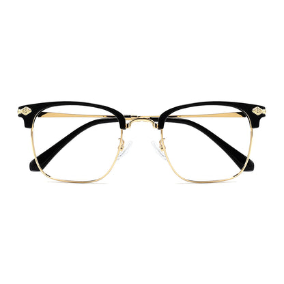 Emeka Eyeglasses in Black & Gold