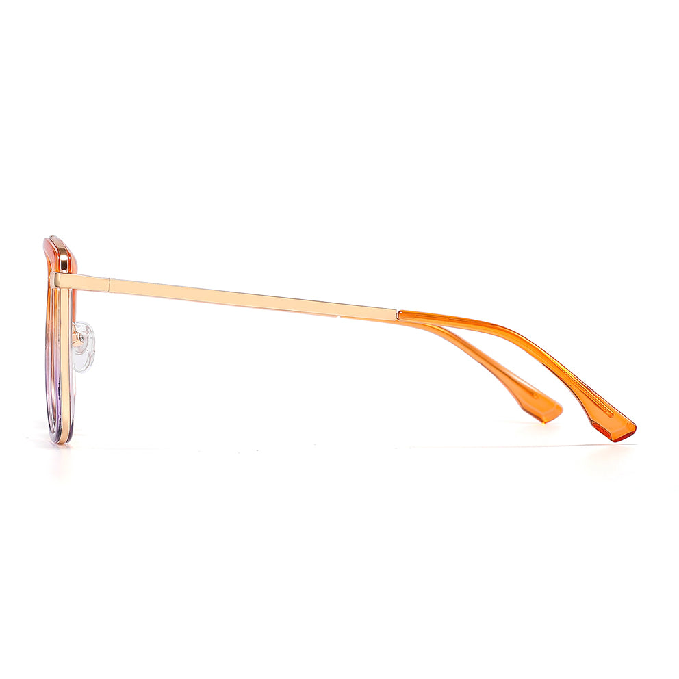 Simi Eyeglasses in Orange & Purple