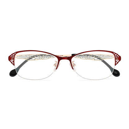 Shilo Eyeglasses in Red