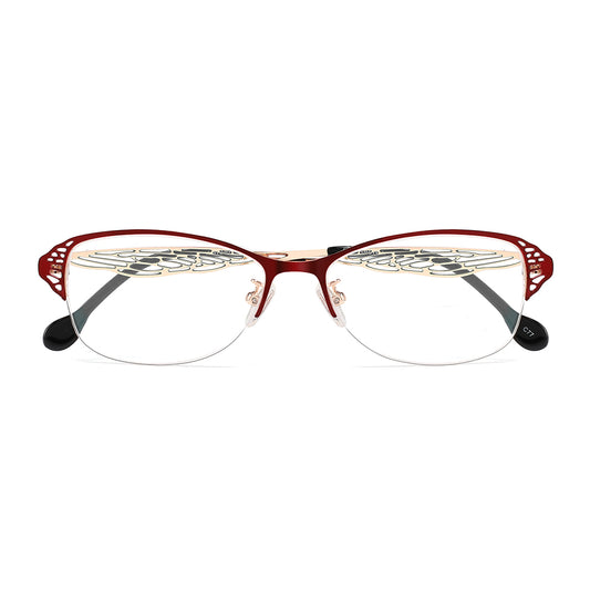 Shilo Eyeglasses in Red