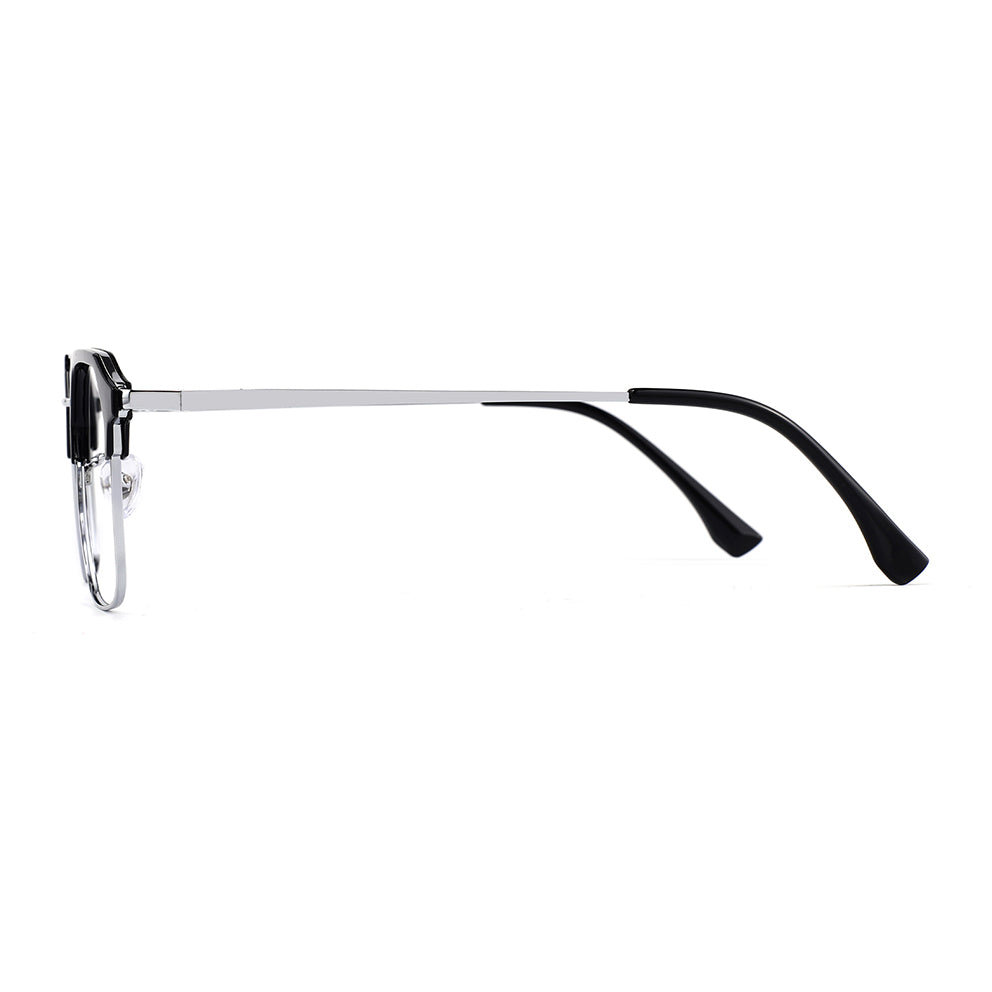 Calvin Eyeglasses in Black & Silver