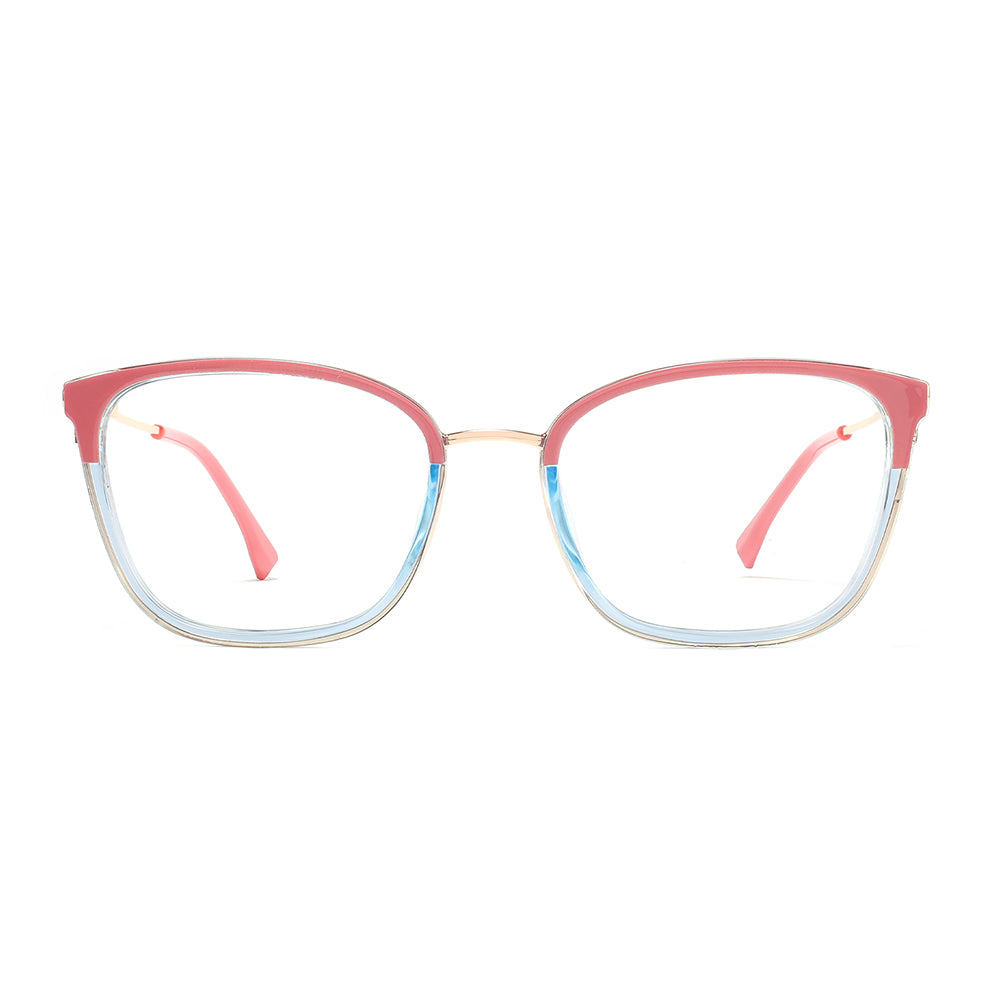 Christy Eyeglasses in Pink & Blue