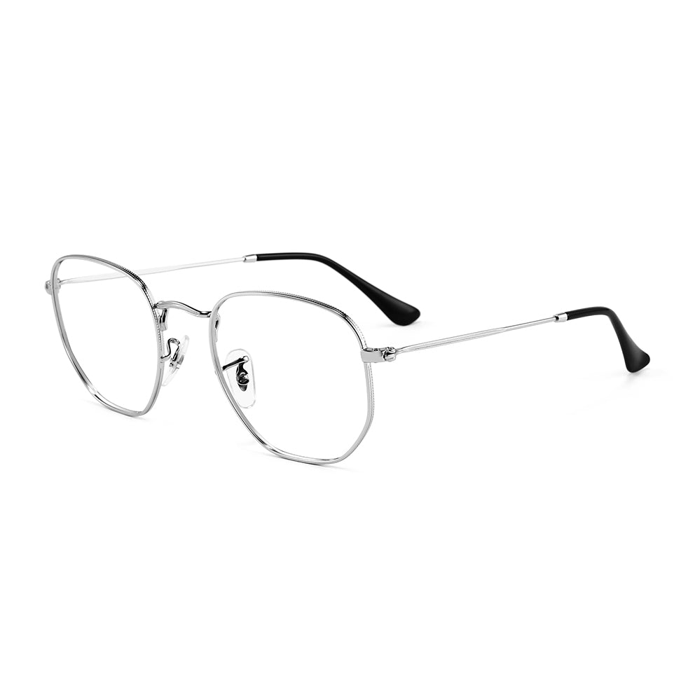 Aidan Eyeglasses in Silver