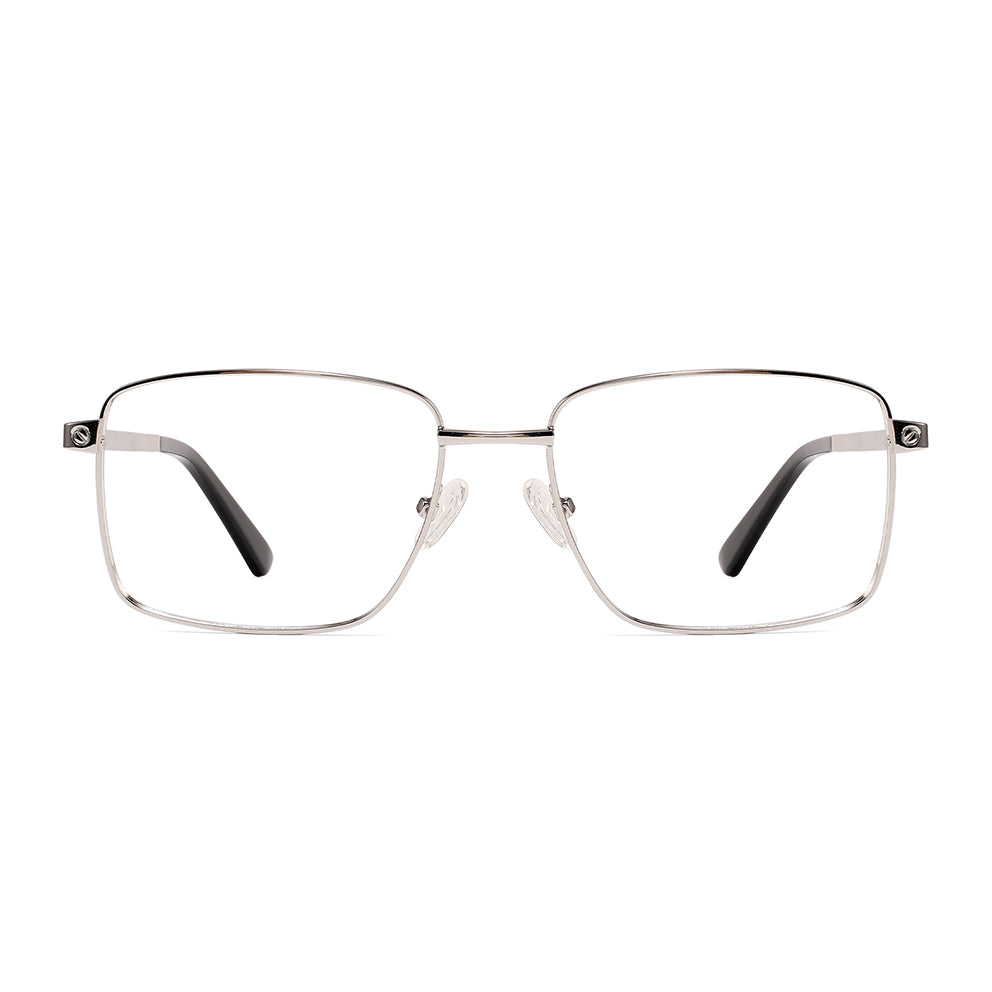 Simon Eyeglasses in Silver