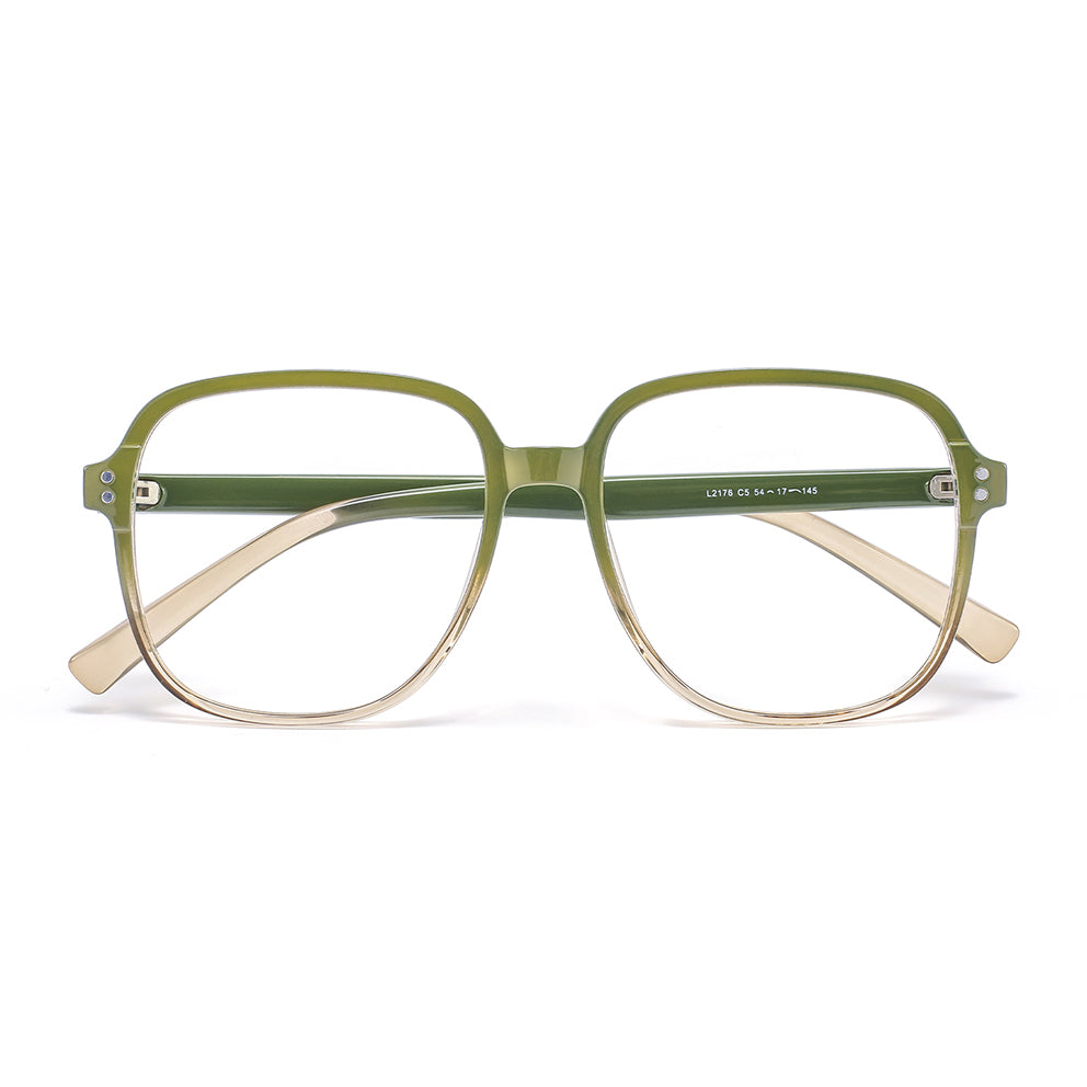 Carsten Eyeglasses in Seaweed & Champagne